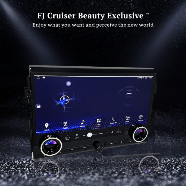 15" Car Radio For Toyota Land Cruiser FJ 2007-2022 Android Screen Headunit GPS - Image 4