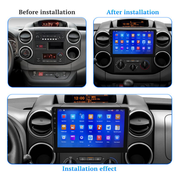 CITROEN berliongo 4G+64G carplay multimedia (2015 2018) - Image 2