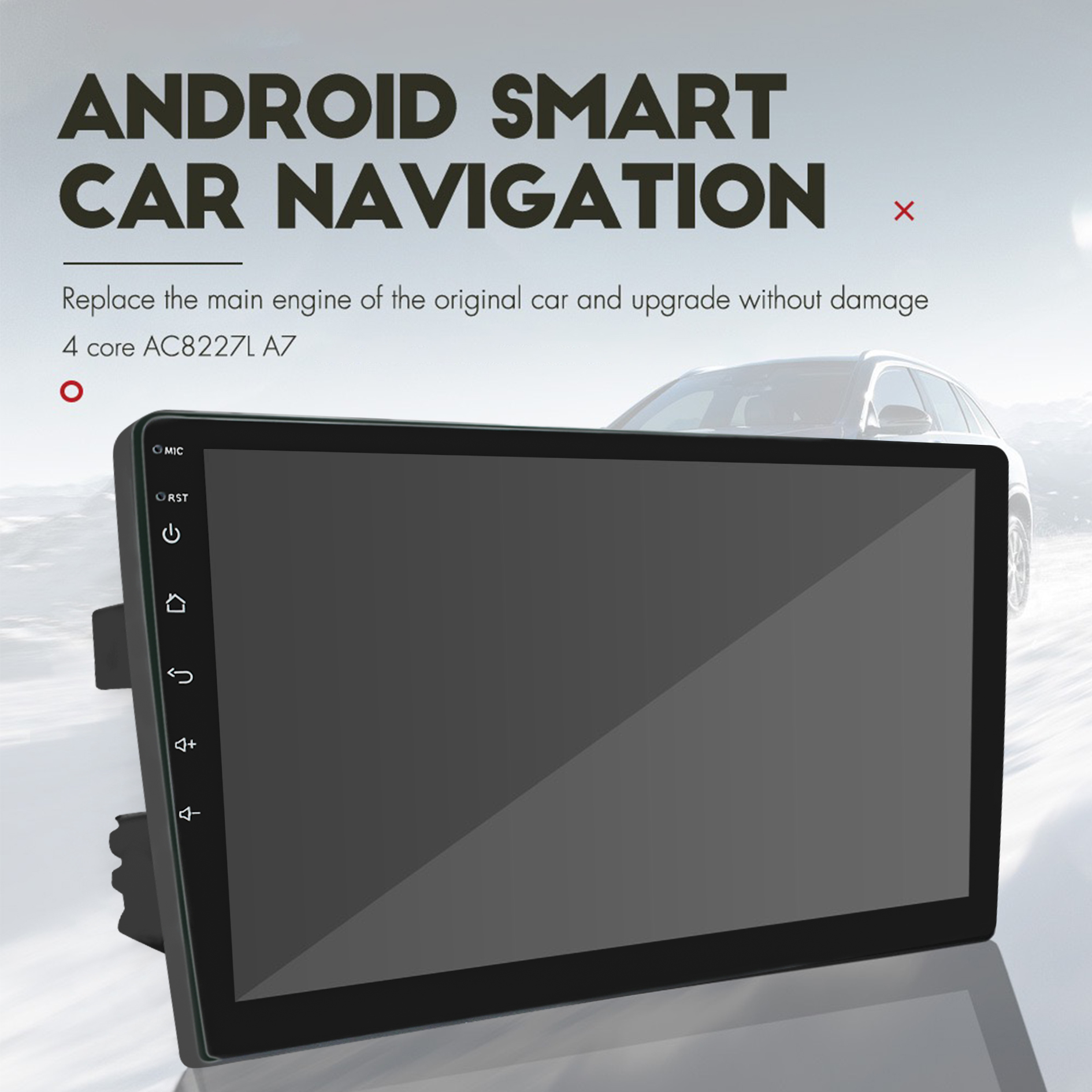 Mercedes ML 2005-2011 Android Car Stereo with Wireless Apple Carplay Android Auto, 9" HD 1280 * 720P IPS Car Radio with GPS WiFi DSP Audio Bluetooth - Image 4