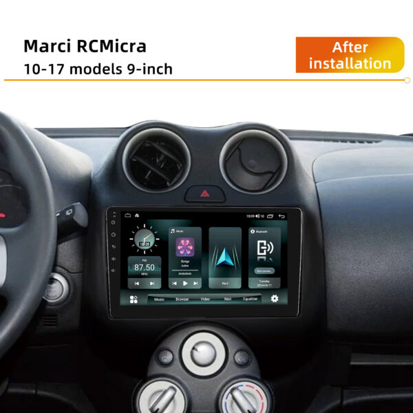 Nissan Micra K13 2010-2017 WIFI GPS Nav  GPS Navigation 32GB Android 13.0 Car Stereo Radio