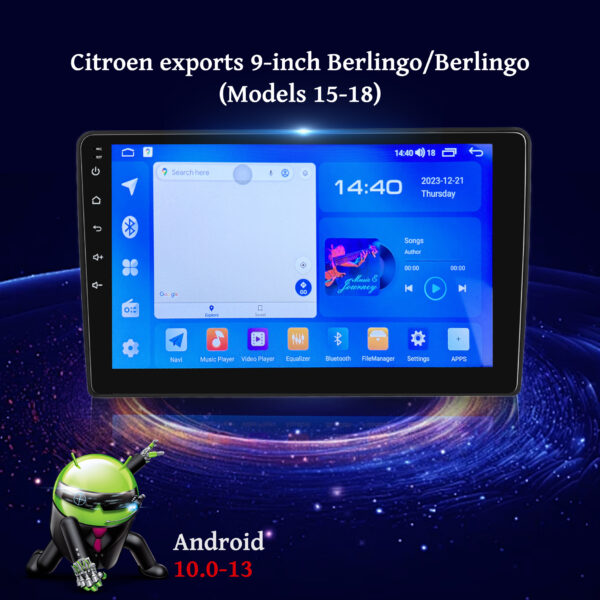 CITROEN berliongo 4G+64G carplay multimedia (2015 2018) - Image 5
