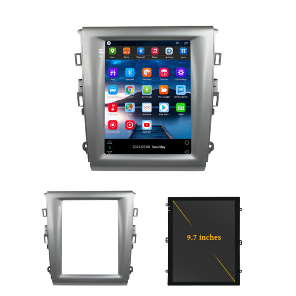 Ford Mondeo Fusion Mk5 2013-2018 Android 13 (4+64) Car Radio Carplay Android Auto Multimedia 4G CarPlay Touch Screen Stereo 9.7inch - Image 4