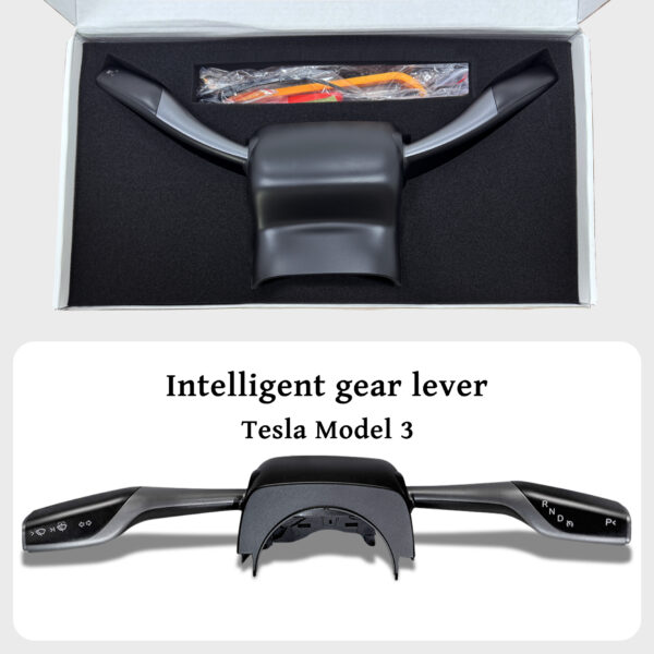 Wheel Gear Wiper Intelligent Gear Shifter Set Lever For Tesla Model 3 (new model) 2017-2023