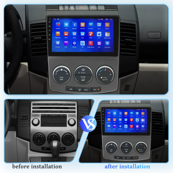 MAZDA 5 2005 - 2010 Car Radio Multimedia Video Player Stereo Navigation GPS Android Auto Carplay - Image 4