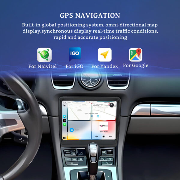Porsche Boxster 718 911 981 997 8.4" Android Touchscreen Navi GPS CarPlay(8+128) - Image 5