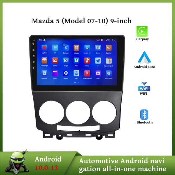 MAZDA 5 2005 - 2010 Car Radio Multimedia Video Player Stereo Navigation GPS Android Auto Carplay