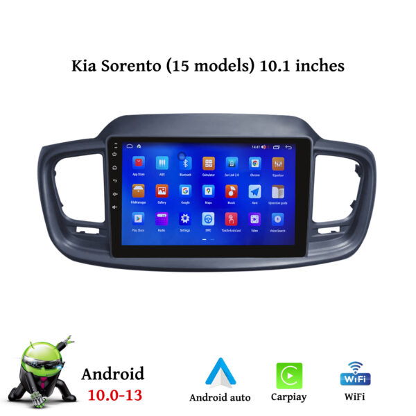 KIA SORENTO 10.1inch 2015 Carplay support (4+64G) - Image 2