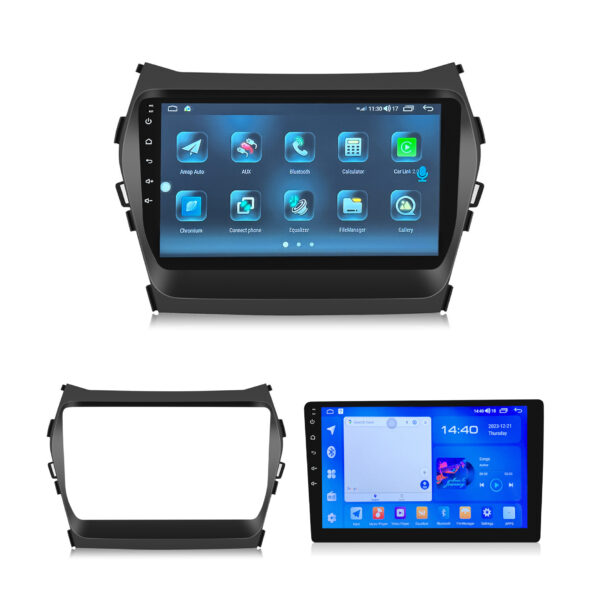 Hyundai IX45 2013 2018 carplay multimedia with back camera - Image 4