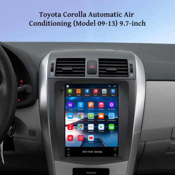Toyota corolla automatic air 2009 2013 tesla screen 9.7inch - Image 2