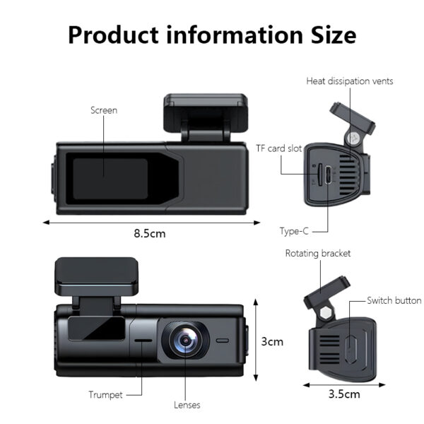 Video recording X17 plus Dual lens
