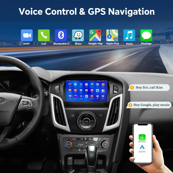 Ford focus(without knob)2012 to 2018