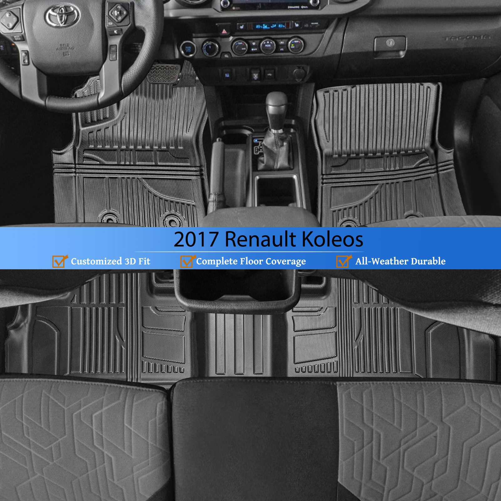 Tacoma foot mat 2016-2018 - Image 3