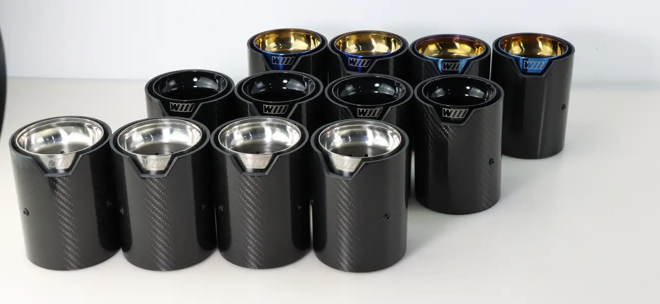 Exhaust fiber carbon BMW - Image 2