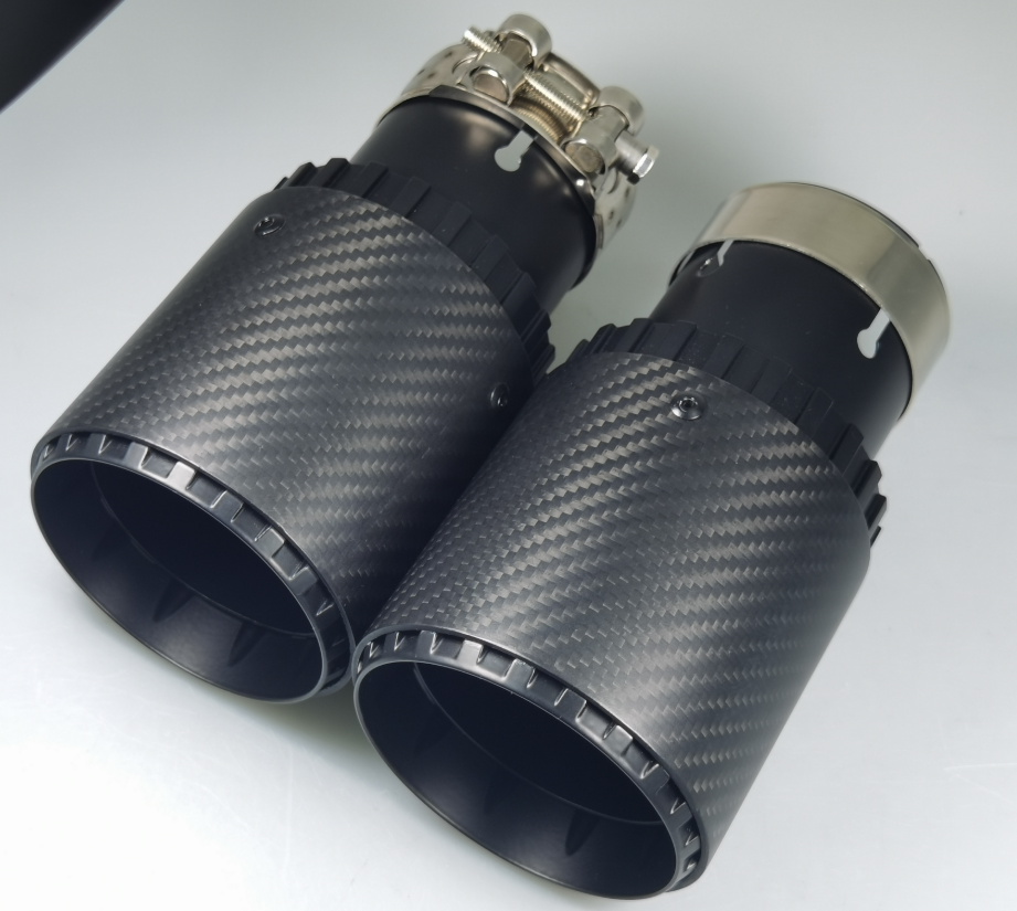 Exhaust fiber carbon A - Image 2