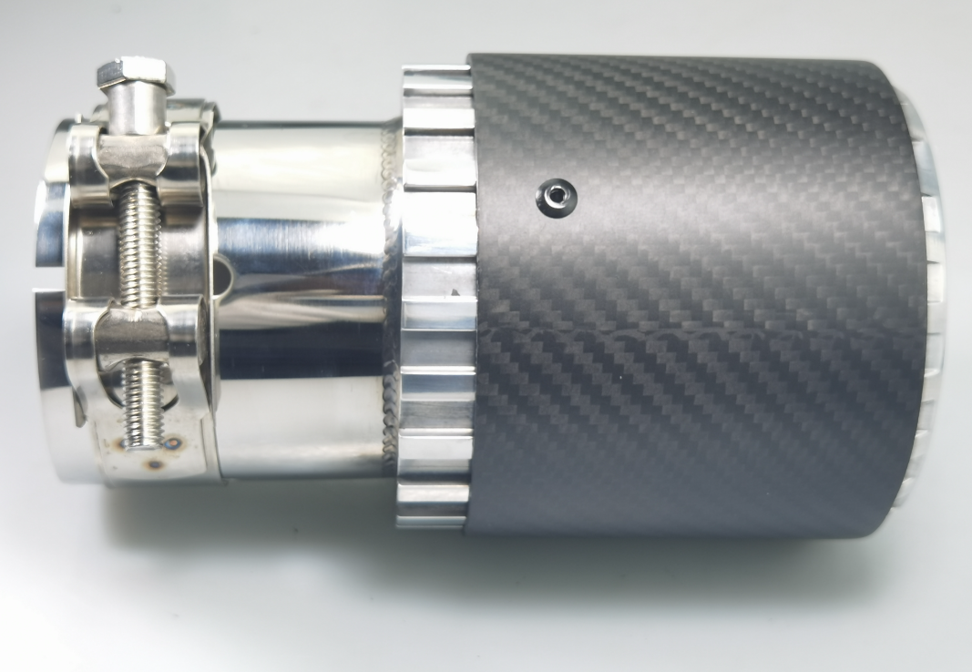 Exhaust fiber carbon A - Image 4
