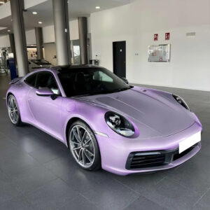 Purple Paint film color change