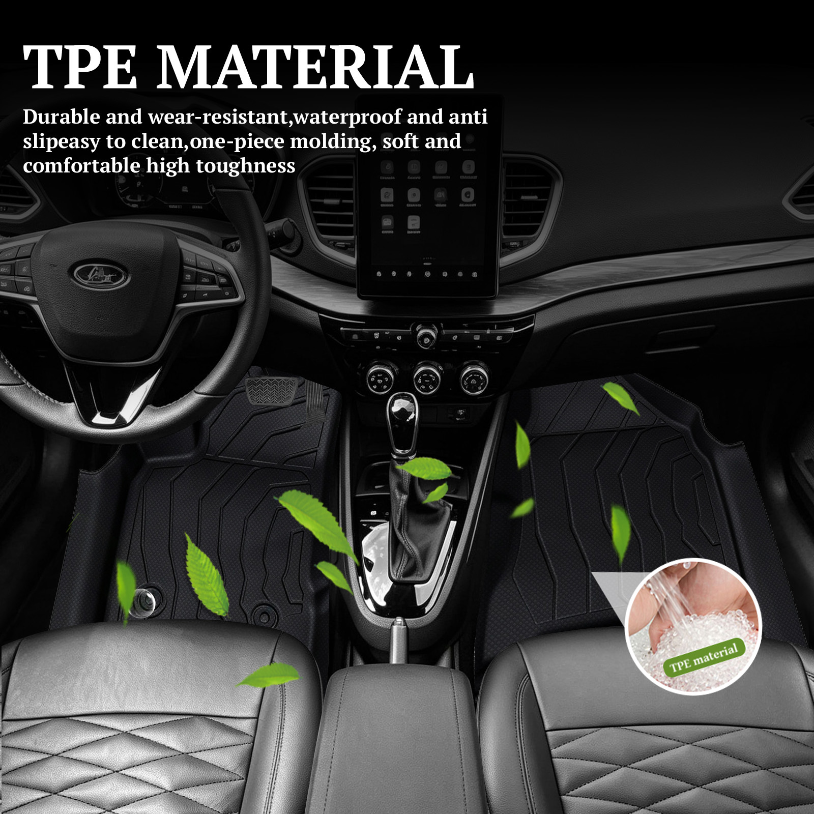 Lada aura tpe foot mat 2024 2025 - Image 4