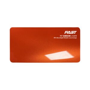 Paint Protection PET ultra Bright Metallic Lava Orange